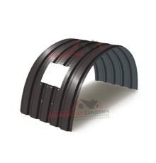 Укрытие конвейеров из арочного профлиста МП35ПГ-1076, 1,0, в полимерном покрытии