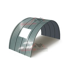 Укрытие конвейеров из арочного профлиста НС18ПГ-1170, 1,0, нержавеющий