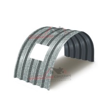 Укрытие конвейеров из арочного профлиста С44ПГ-1047, 0,6, оцинкованный