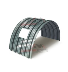 Укрытие конвейеров из арочного профлиста НС35ПГ-1060, 0,9, нержавеющий