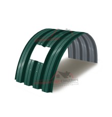 Укрытие конвейеров из арочного профлиста Н57ПГ-960, 0,8, в полимерном покрытии