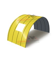 Укрытие конвейеров из арочного профлиста НС18ПГ-1170, 0,6, в полимерном покрытии