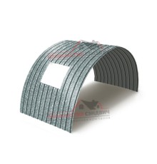 Укрытие конвейеров из арочного профлиста МП10ПГ-1200, 1,0, оцинкованный