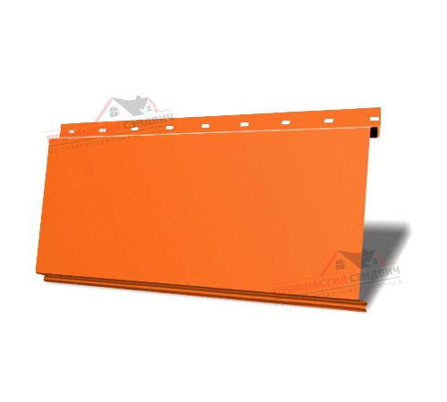 Купить линеарную панель-торцами гладкую-24хС/20, RAL 2004 Оранжевый 