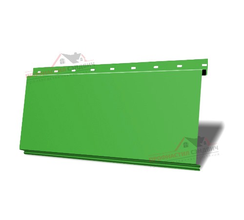 Купить линеарную панель-открытую гладкую-24хС/20, RAL 6018 Ярко-зеленый 
