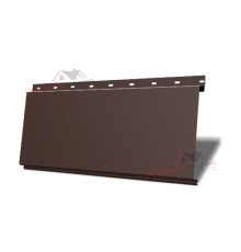 Линеарная панель-открытый гладкий-24хС/20, RAL 8017 Коричневый шоколад