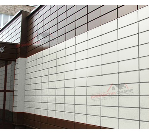 Купить линеарную панель-торцами гладкую-24хС/20, RAL 9002 Серо-белый 