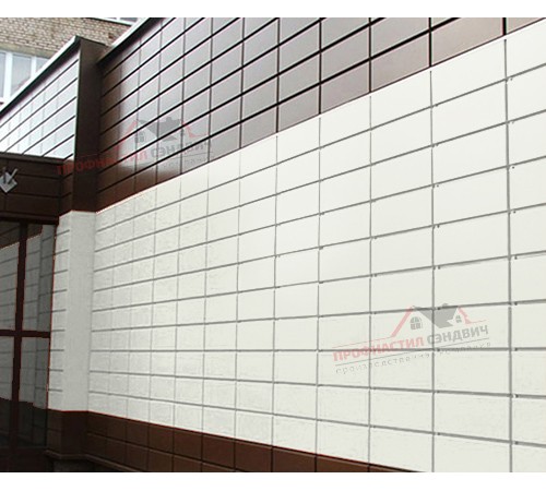 Купить линеарную панель-торцами гладкую-24хС/20, RAL 9003 Белый 