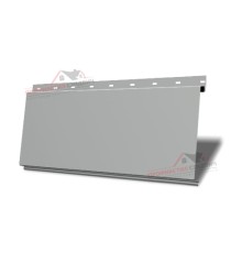 Линеарная панель-открытый гладкий-24хС/20, RAL 9006 Серый металлик