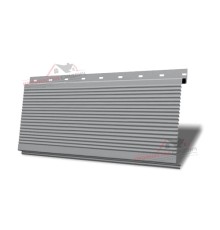 Линеарная панель-открытый волна-24хС/20 профилированная RAL 7004 Серый