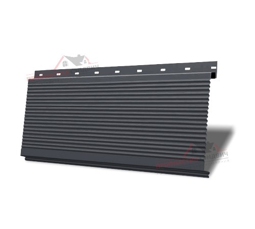 Купить линеарную панель-открытая волна-24хС/20 профилированная RAL 7024 Серый графит 