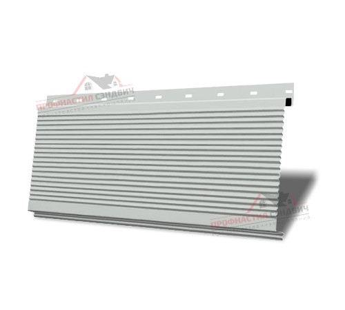 Купить линеарную панель-открытая волна-24хС/20 профилированная RAL 7047 Нежно-серый 