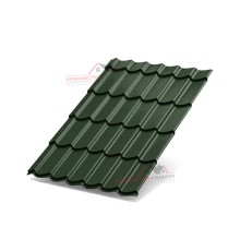 Металлочерепица Макси-0.5, Высота ступеньки-21мм, Длина ступеньки-400мм, PURETAN RR11