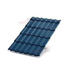 Металлочерепица Макси-0.5, Высота ступеньки-21мм, Длина ступеньки-400мм, PURETAN RR35