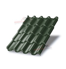 Металлочерепица Монтерроса-0.5, Высота ступеньки-25мм, Длина ступеньки-350мм, PURETAN RR11