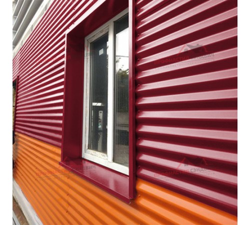 Купить профилированный лист МП18-0.45, Ширина-1100, Полиэстер RAL3003 