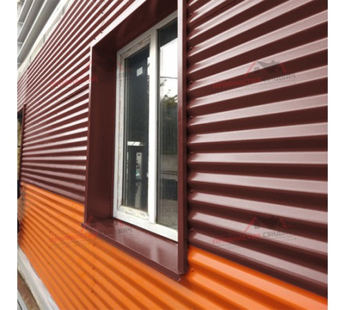 Купить профилированный лист МП18-0.45, Ширина-1100, Полиэстер RAL3009 