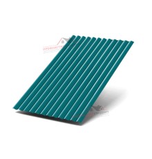 Профилированный лист МП18-0.45, Ширина-1100, Полиэстер RAL5021