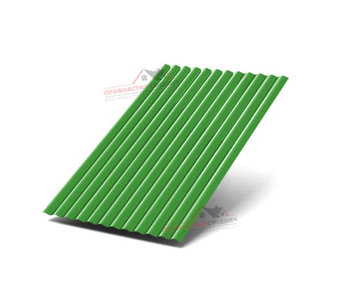 Купить профилированный лист МП18-0.5, Ширина-1100, Norman RAL6018 