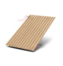 Профилированный лист МП18-0.5, Ширина-1100, ECOSTEEL Клен