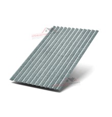 Профилированный лист МП18-0.45, Ширина-1100, Оцинкованный