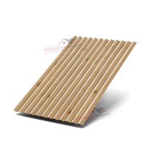 Профилированный лист МП18-0.5, Ширина-1100, ECOSTEEL-T Сосна