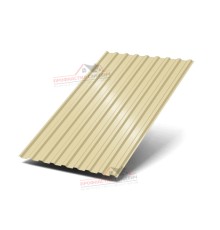 Профилированный лист МП20-0.4, Ширина-1100, Полиэстер RAL1014