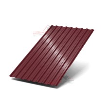 Профилированный лист МП20-0.4, Ширина-1100, Полиэстер RAL3005
