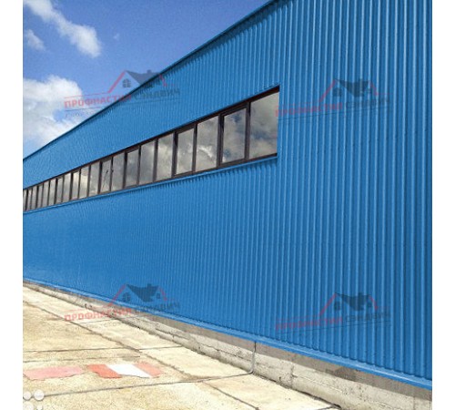 Купить профилированный лист МП20-0.7, Ширина-1100, Полиэстер RAL5015 