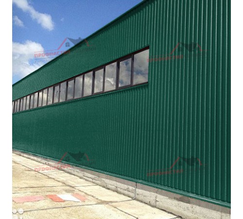 Купить профилированный лист МП20-0.4, Ширина-1100, Полиэстер RAL6005 