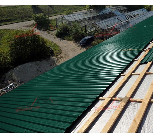 Купить профлист МП20-0.45, Ширина-1100, Viking RAL6005 