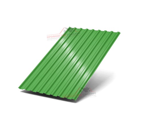 Купить профлист МП20-0.5, Ширина-1100, Полиэстер RAL6018 