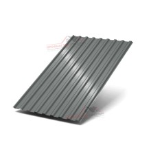 Профилированный лист МП20-0.45, Ширина-1100, Полиэстер RAL7005