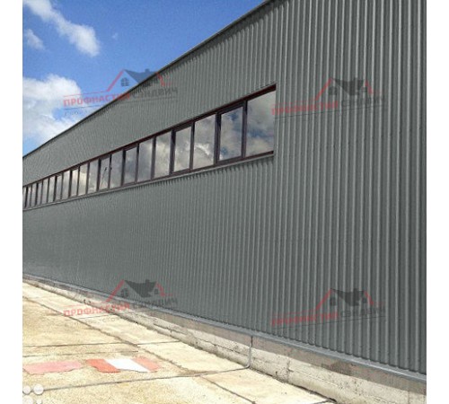 Купить профилированный лист МП20-0.45, Ширина-1100, Полиэстер RAL7005 