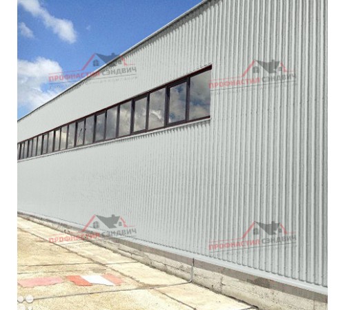 Купить профилированный лист МП20-0.5, Ширина-1100, Полиэстер RAL7035 