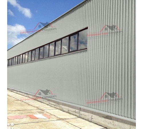 Купить профилированный лист МП20-0.5, Ширина-1100, Пластизол RAL7038 