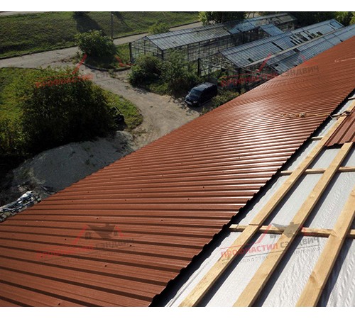 Купить профлист МП20-0.5, Ширина-1100, PURETAN RR750 