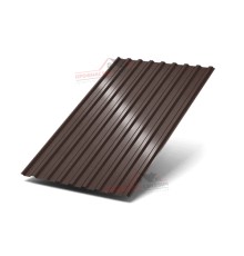 Профилированный лист МП20-0.4, Ширина-1100, Полиэстер RAL8017