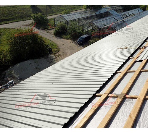 Купить профлист МП20-0.7, Ширина-1100, Полиэстер RAL9002 