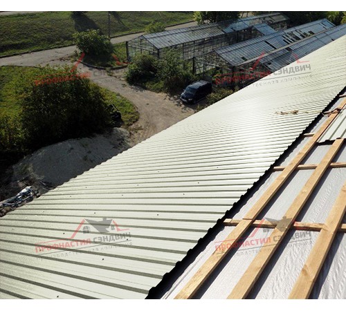 Купить профлист МП20-0.45, Ширина-1100, Полиэстер RAL9003 