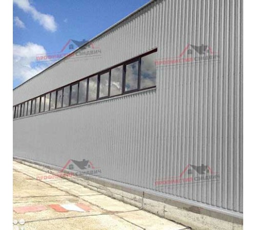 Купить профилированный лист МП20-0.5, Ширина-1100, Полиэстер RAL9006 