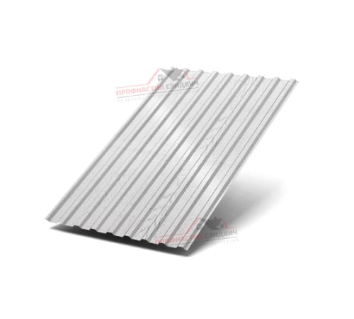 Купить профилированный лист МП20-0.5, Ширина-1100, ECOSTEEL-MA Беленый Дуб 
