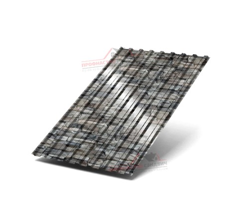 Купить профлист МП20-0.5, Ширина-1100, ECOSTEEL Белый Камень 