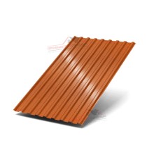 Профилированный лист МП20-0.5, Ширина-1100, AGNETA CopperCopper