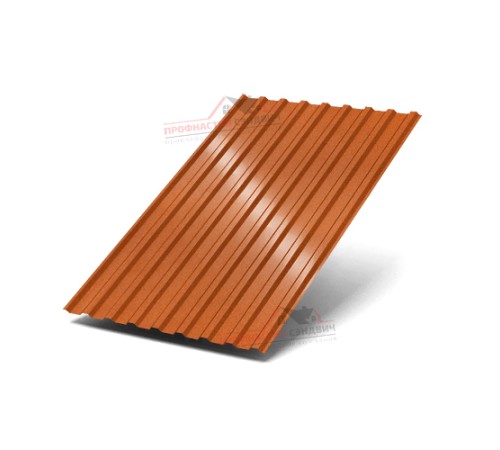 Купить профлист МП20-0.5, Ширина-1100, AGNETA Copper/Copper 