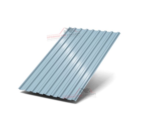 Купить профнастил МП20-0.5, Ширина-1100, Призма Met.Blue 