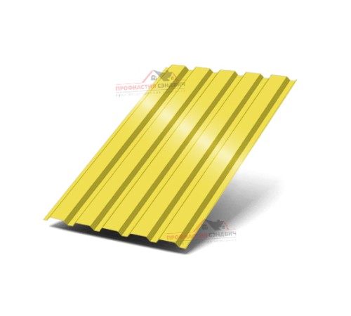 Купить профилированный лист МП35-0.5, Ширина-1035, Полиэстер RAL1018 