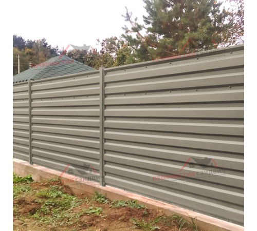 Купить профнастил МП35-0.7, Ширина-1035, Полиэстер RAL1035 