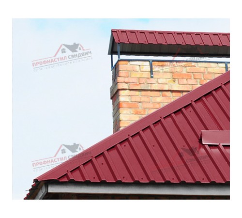 Купить профлист МП35-0.45, Ширина-1035, Полиэстер RAL3003 