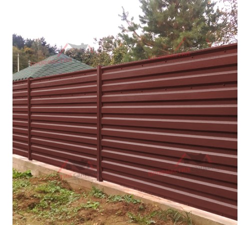 Купить профнастил МП35-0.5, Ширина-1035, Полиэстер RAL3009 